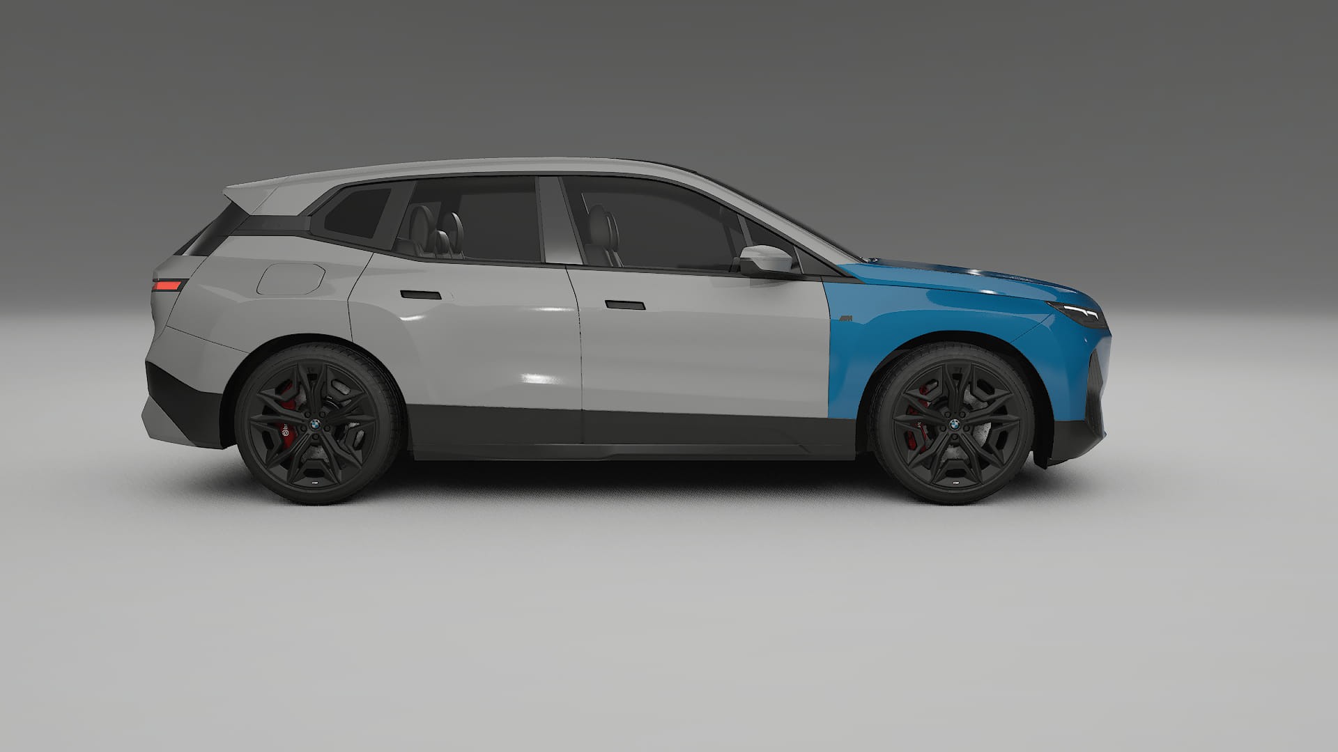 Lackskyddsfilm BMW iX M60 | CrystalGuard Transparent TPU PPF Frontskyddssats