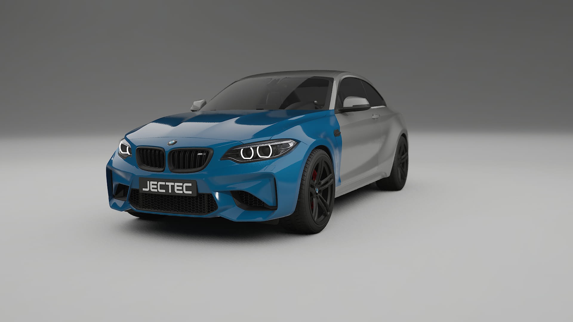 Lackskyddsfilm BMW M2 F87 facelift LCI | CrystalGuard Transparent TPU PPF Frontskyddssats