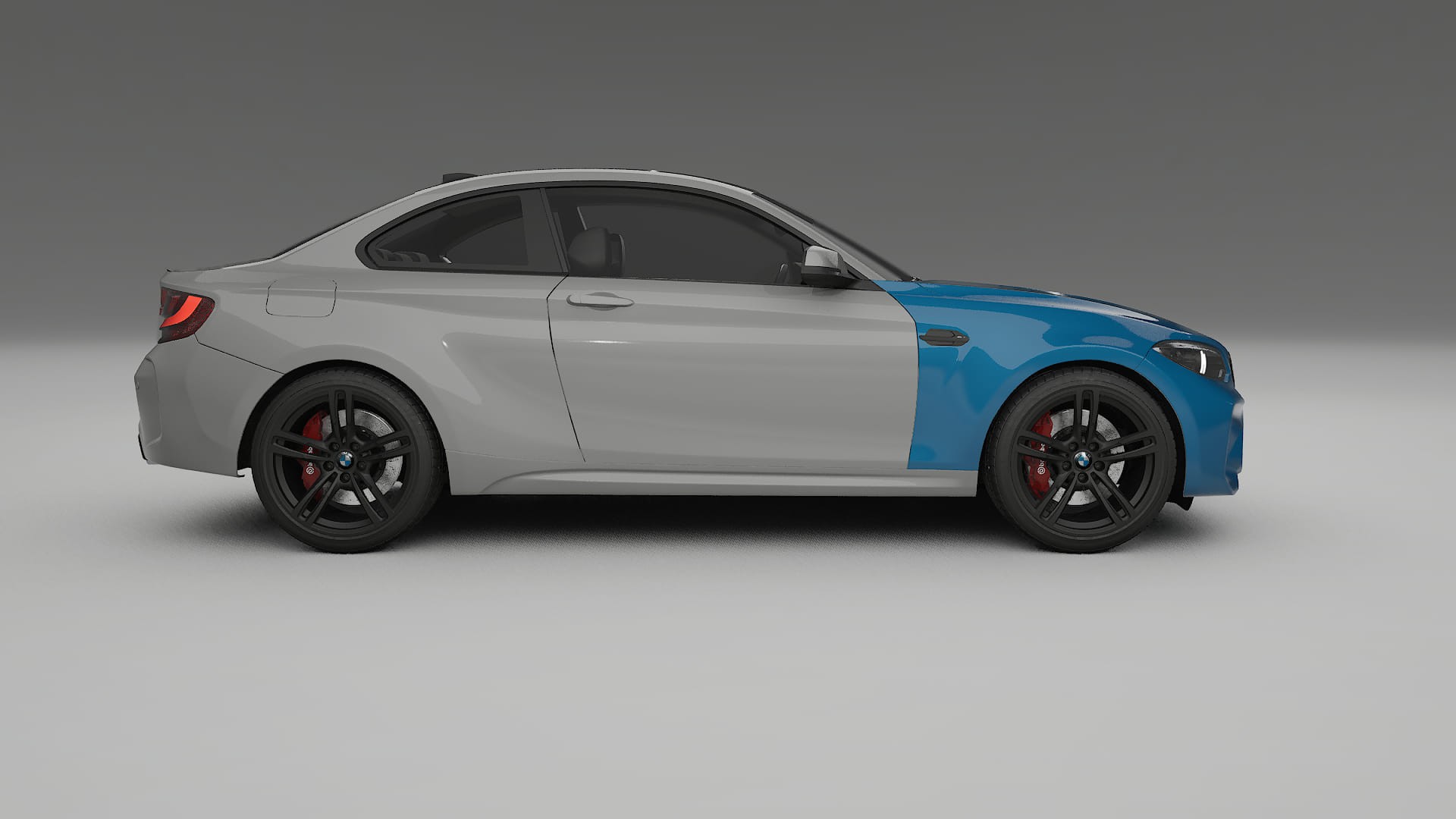 Lackskyddsfilm BMW M2 F87 facelift LCI | CrystalGuard Transparent TPU PPF Frontskyddssats 2