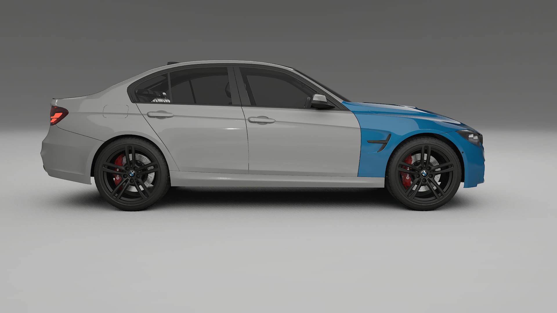Lackskyddsfilm BMW M3 F80 | CrystalGuard Transparent TPU PPF Frontskyddssats 2