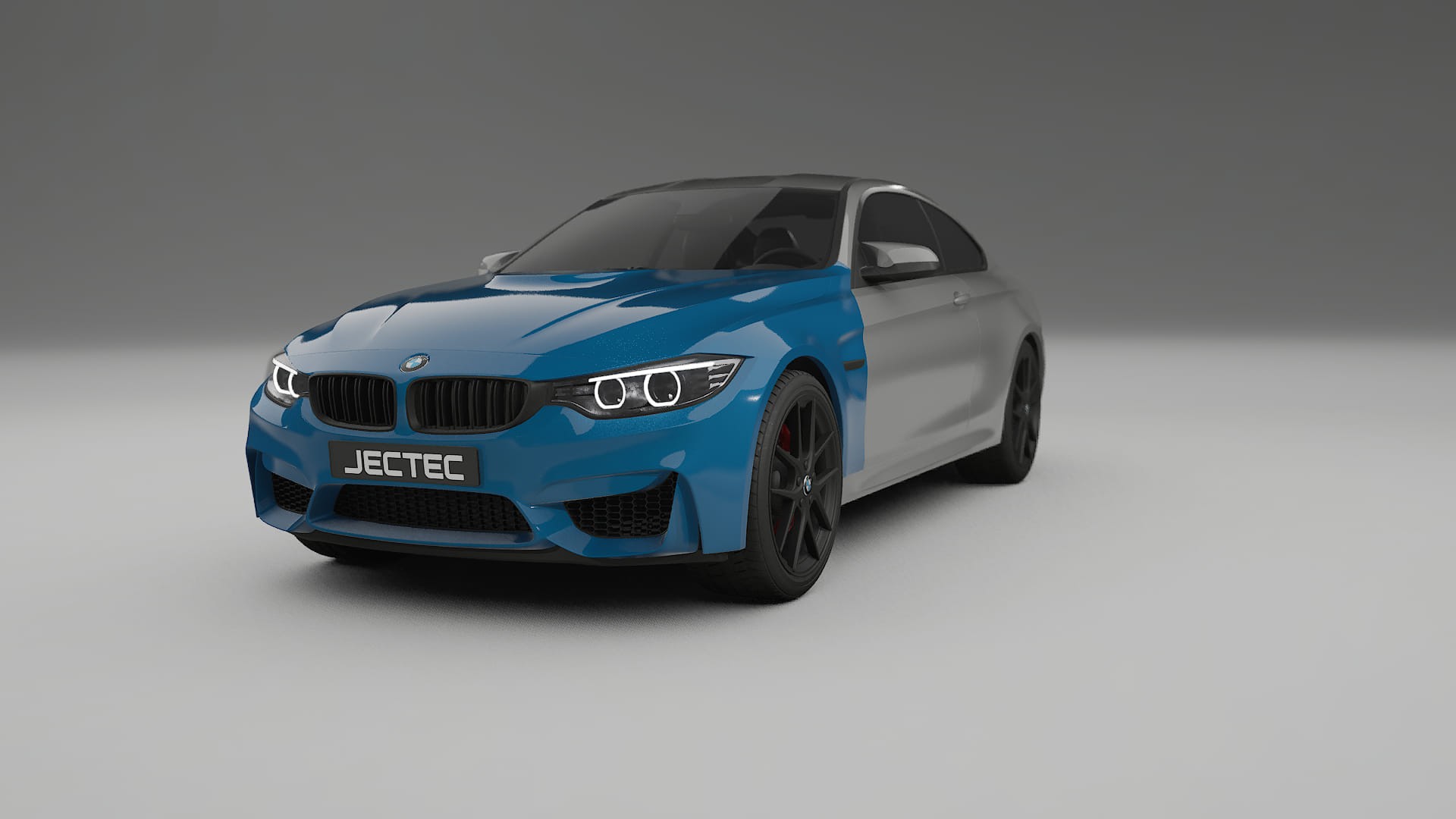 Lackskyddsfilm BMW M4 F82 | CrystalGuard Transparent TPU PPF Frontskyddssats