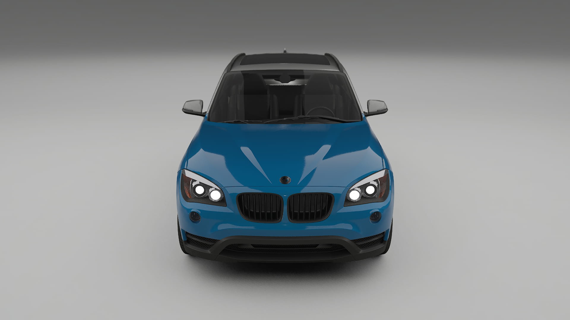 Lackskyddsfilm BMW X1 E84 | CrystalGuard Transparent TPU PPF Frontskyddssats