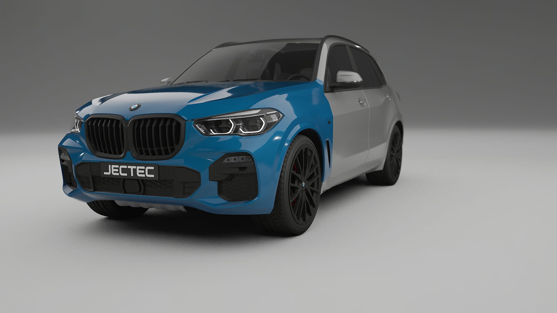 Lackskyddsfilm BMW X5 G05 M-Sport | CrystalGuard Transparent TPU PPF Frontskyddssats