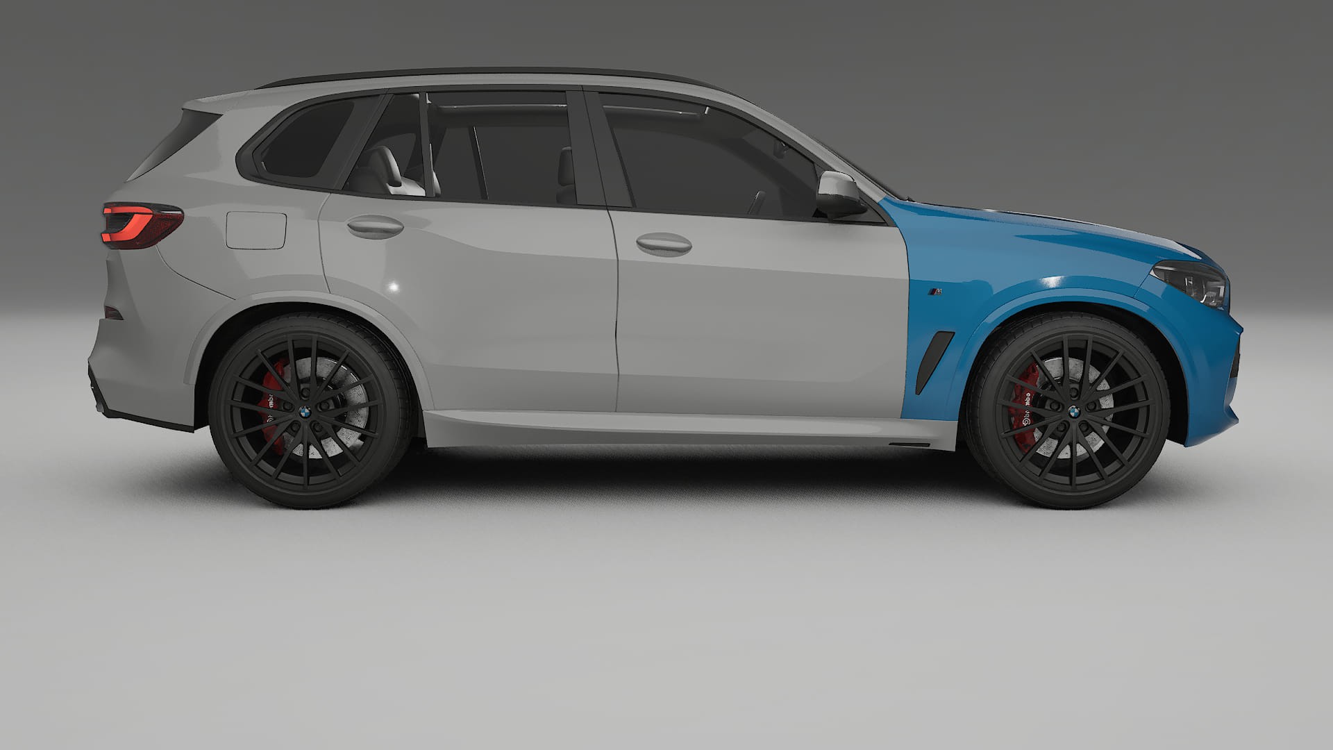 Lackskyddsfilm BMW X5 G05 M-Sport | CrystalGuard Transparent TPU PPF Frontskyddssats