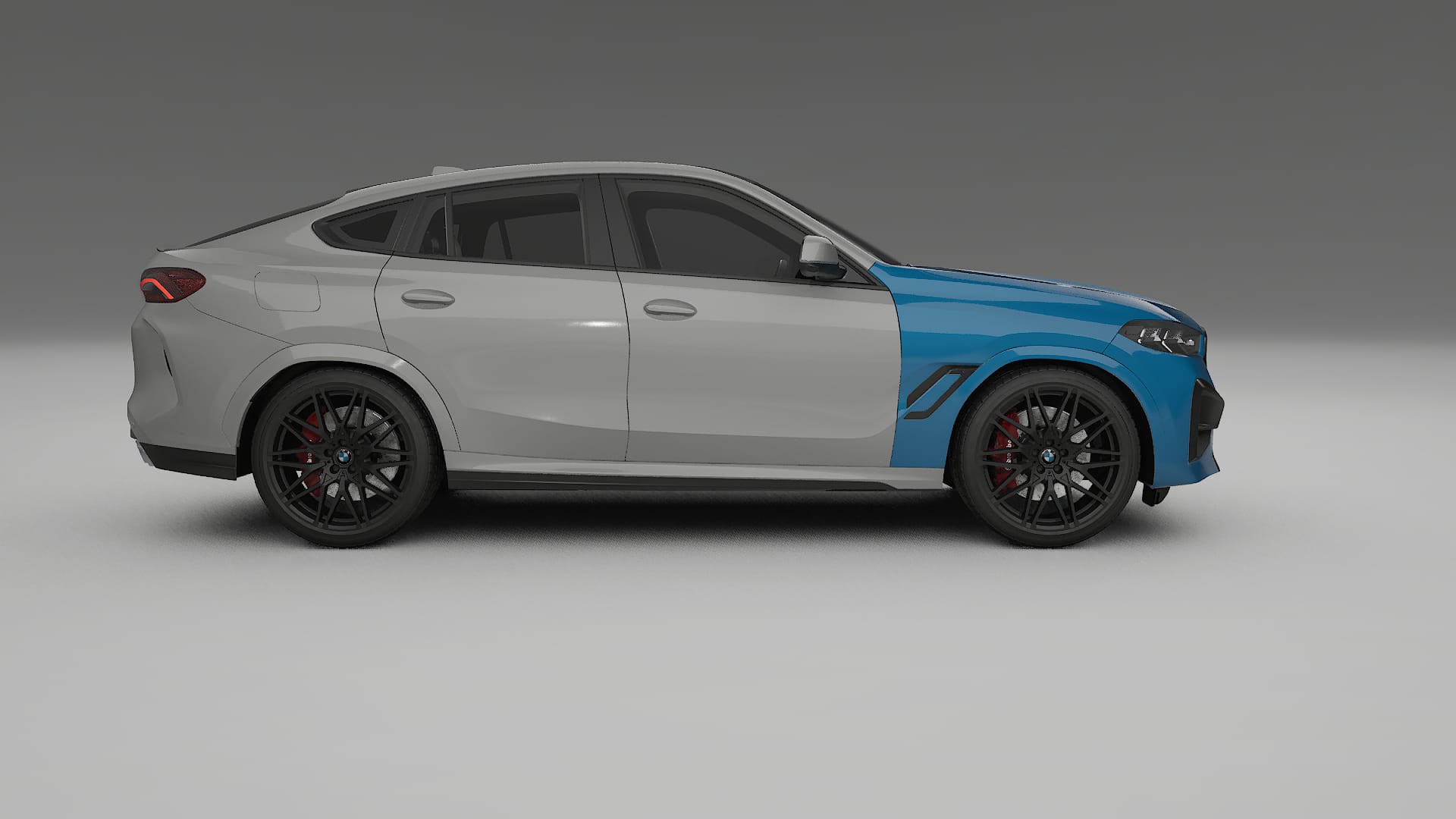 Lackskyddsfilm BMW X6 F96 Competition | CrystalGuard Transparent TPU PPF Frontskyddssats 2