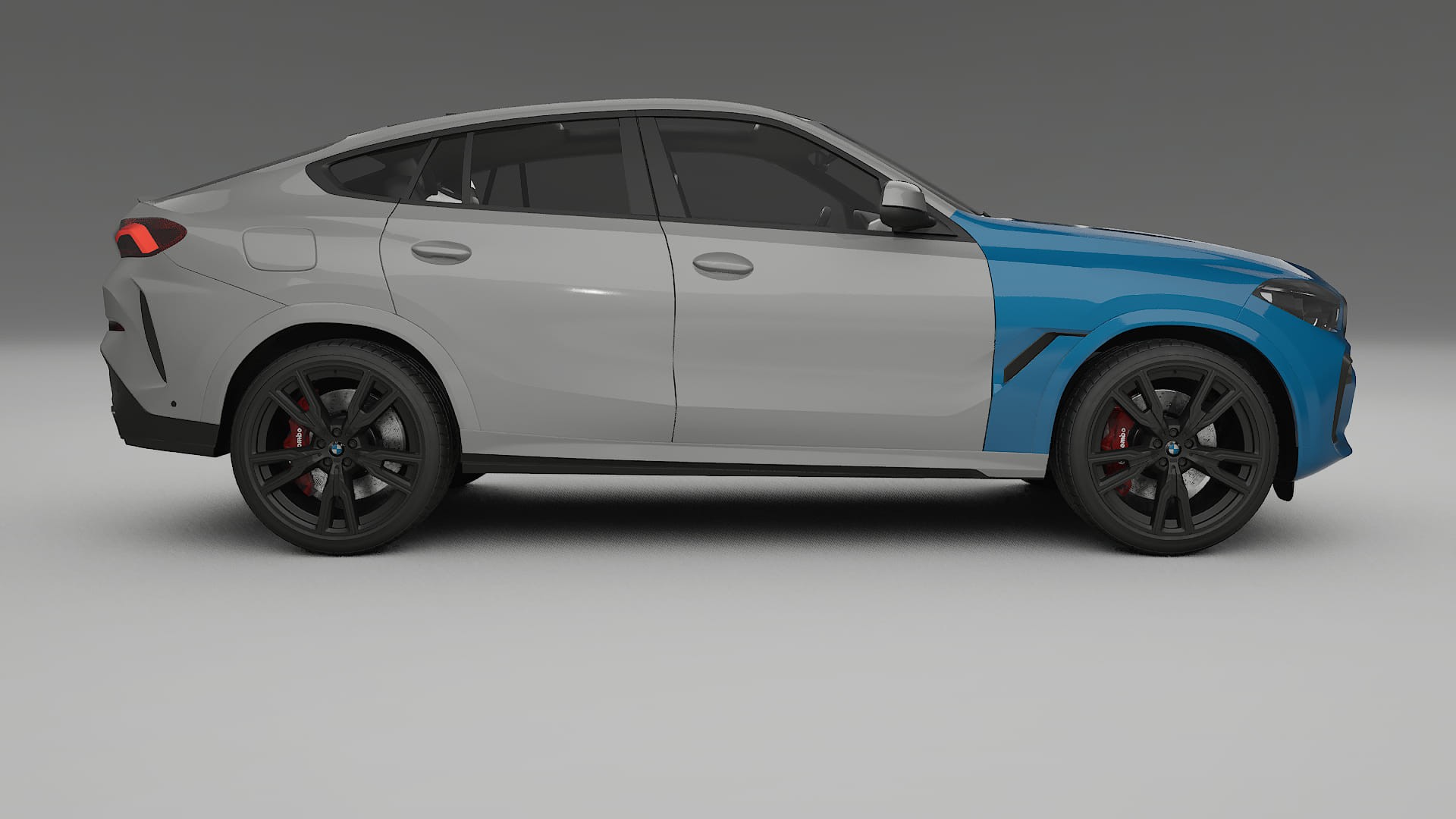 Lackskyddsfilm BMW X6 G06 F96 | CrystalGuard Transparent TPU PPF Frontskyddssats 2