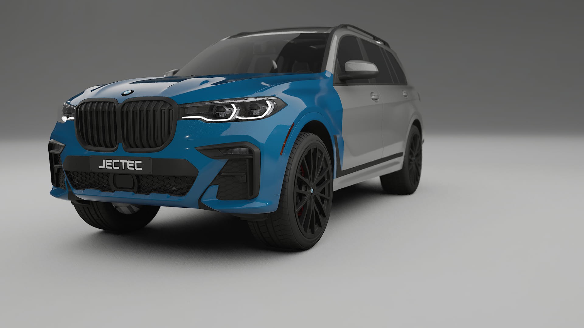 Lackskyddsfilm BMW X7 M G07 | CrystalGuard Transparent TPU PPF Frontskyddssats