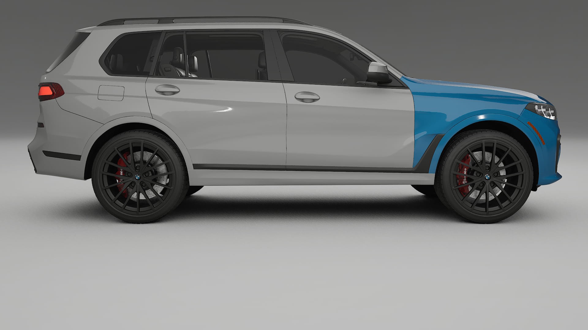 Lackskyddsfilm BMW X7 M G07 | CrystalGuard Transparent TPU PPF Frontskyddssats 2