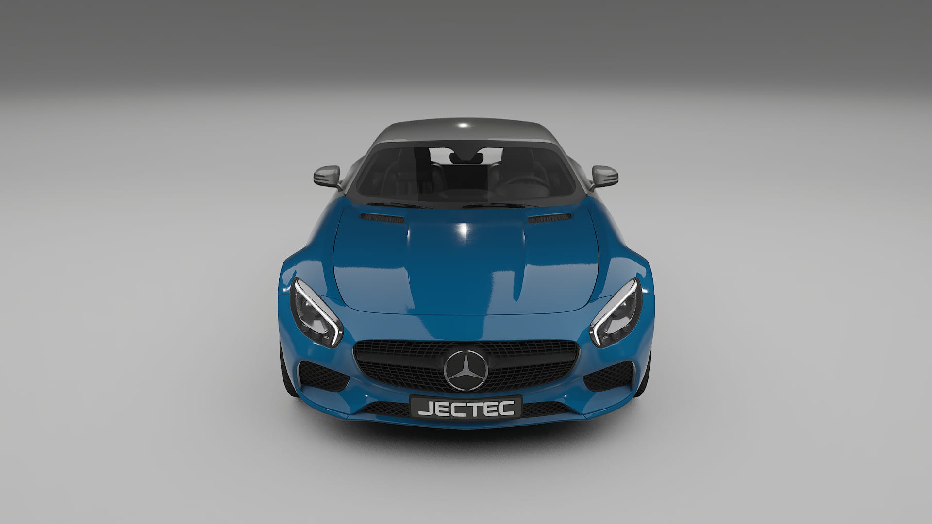 Lackskyddsfilm Mercedes AMG GT C190 Coupe | CrystalGuard Transparent TPU PPF Frontskyddssats
