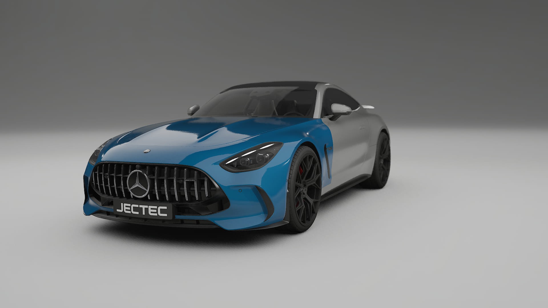 Lackskyddsfilm Mercedes AMG GT Coupe C192 | CrystalGuard Transparent TPU PPF Frontskyddssats