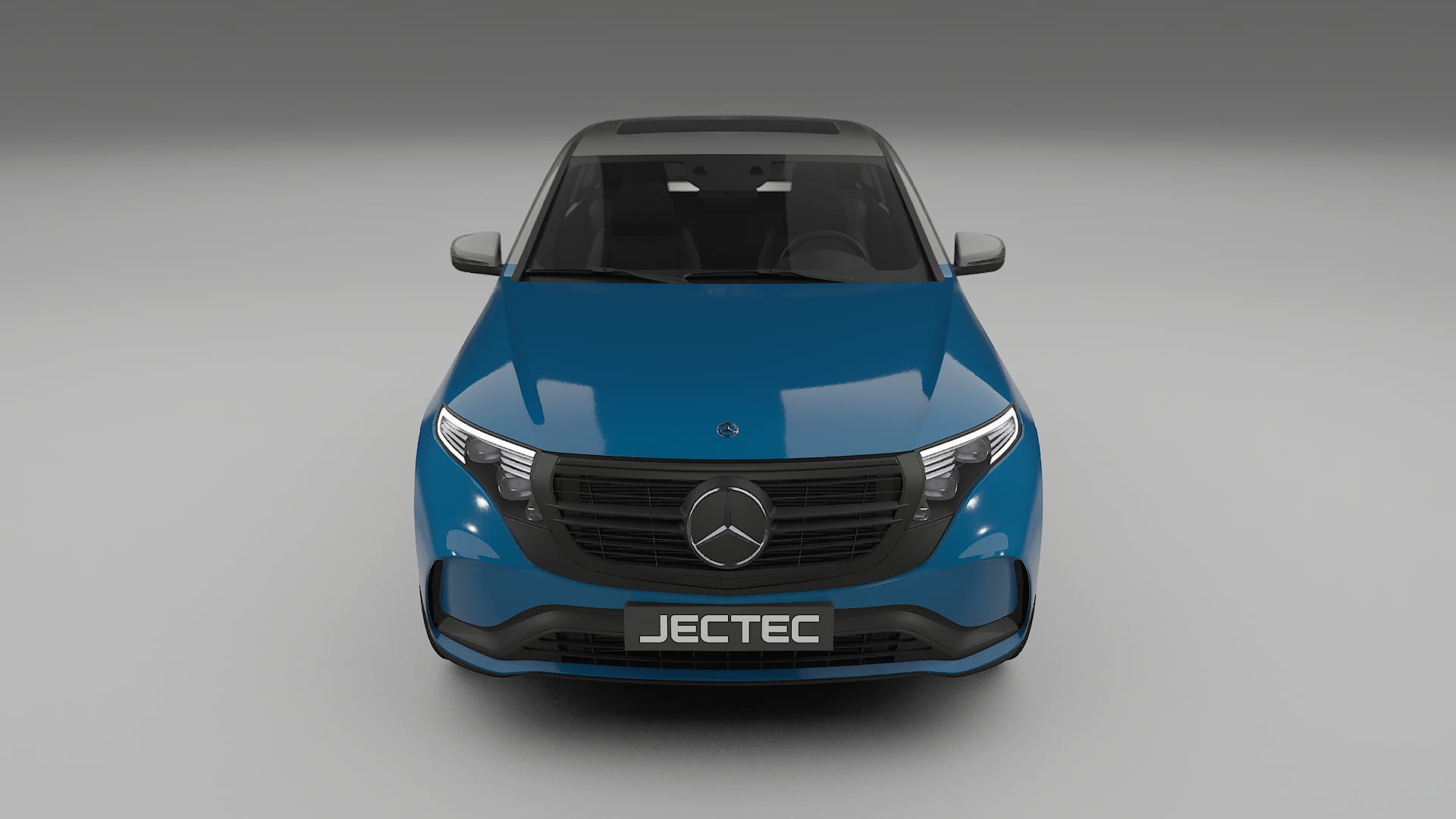 Lackskyddsfilm Mercedes EQC AMG | CrystalGuard Transparent TPU PPF Frontskyddssats