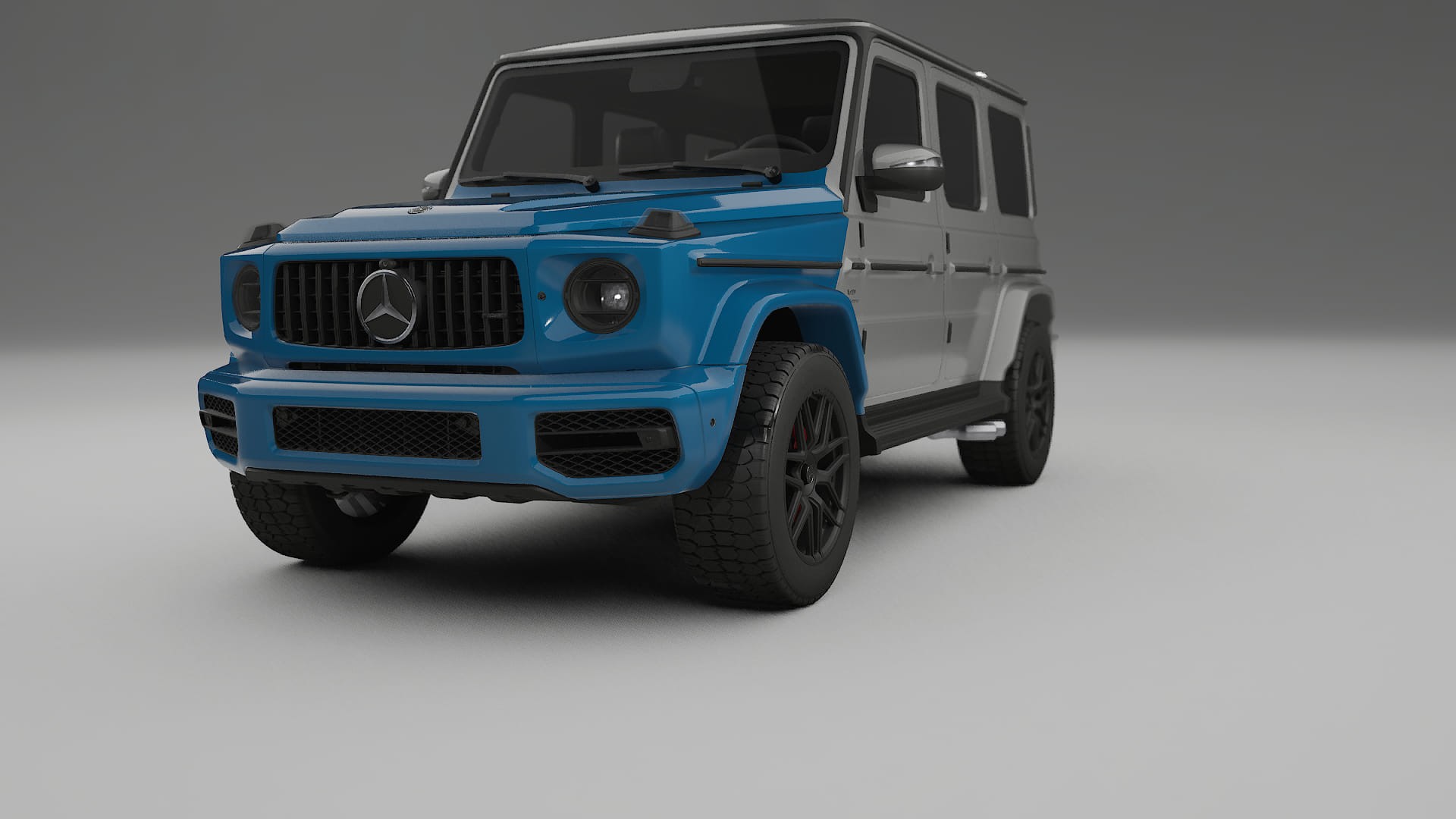 Lackskyddsfilm Mercedes G63 AMG W463A | CrystalGuard Transparent TPU PPF Frontskyddssats