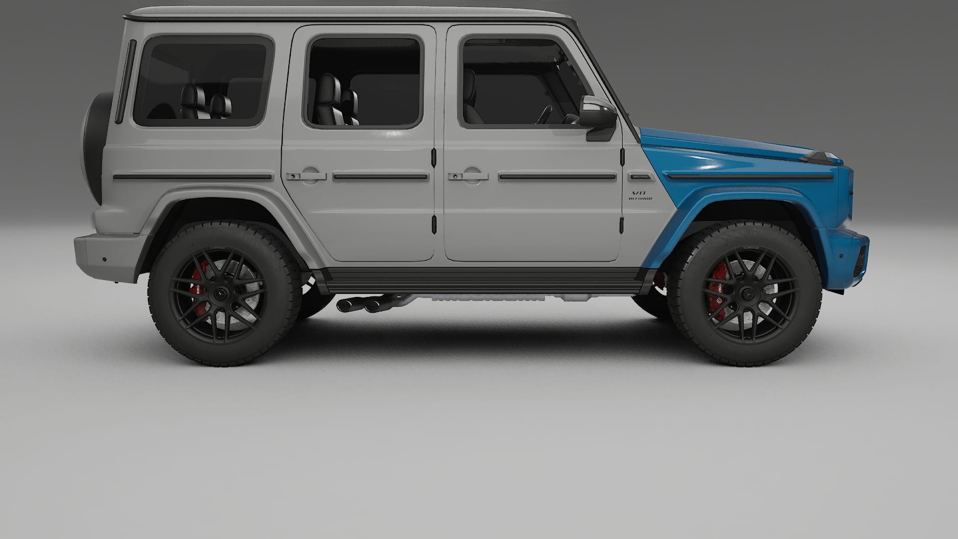 Lackskyddsfilm Mercedes G63 AMG W463A | CrystalGuard Transparent TPU PPF Frontskyddssats 2