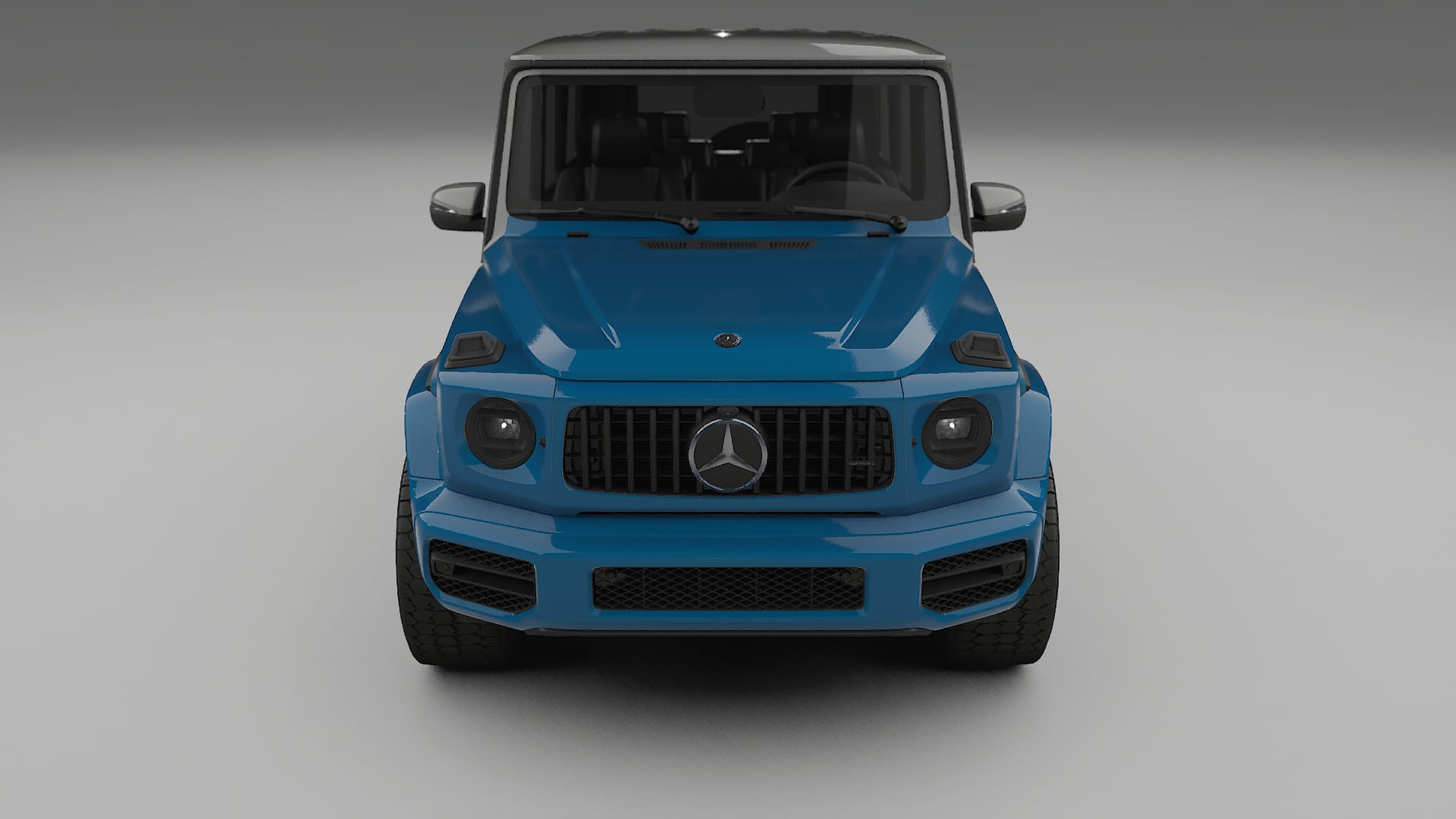 Lackskyddsfilm Mercedes G63 AMG W463A | CrystalGuard Transparent TPU PPF Frontskyddssats