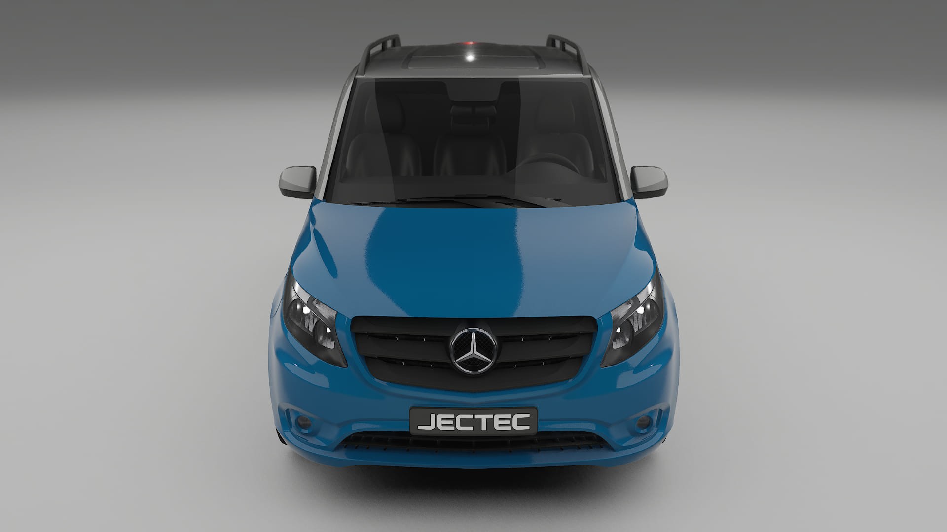 Lackskyddsfilm Mercedes Vito-Short W447 prefacelift pre-LCI | CrystalGuard Transparent TPU PPF Frontskyddssats