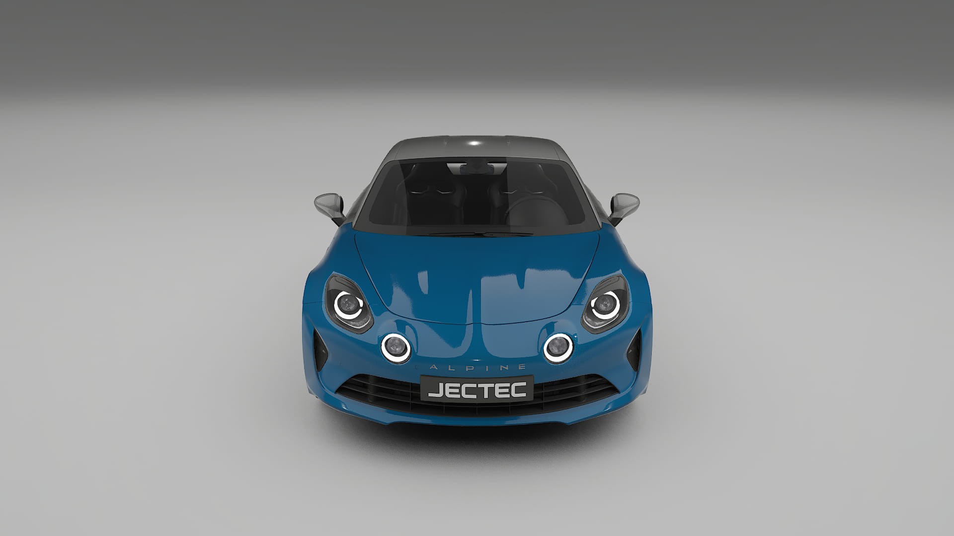 Lackskyddsfilm Renault Alpine A110 | CrystalGuard Transparent TPU PPF Frontskyddssats