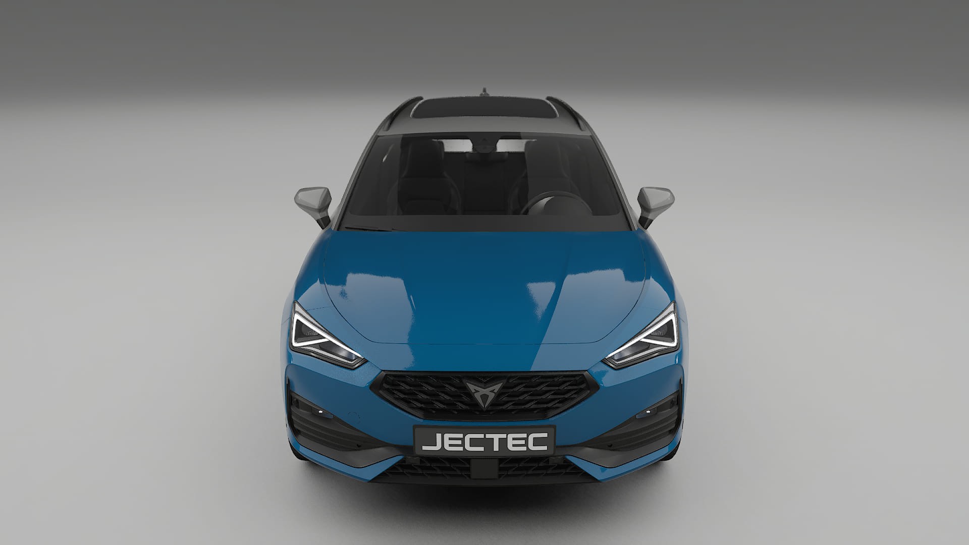 Lackskyddsfilm Seat Leon Cupra KL | CrystalGuard Transparent TPU PPF Frontskyddssats