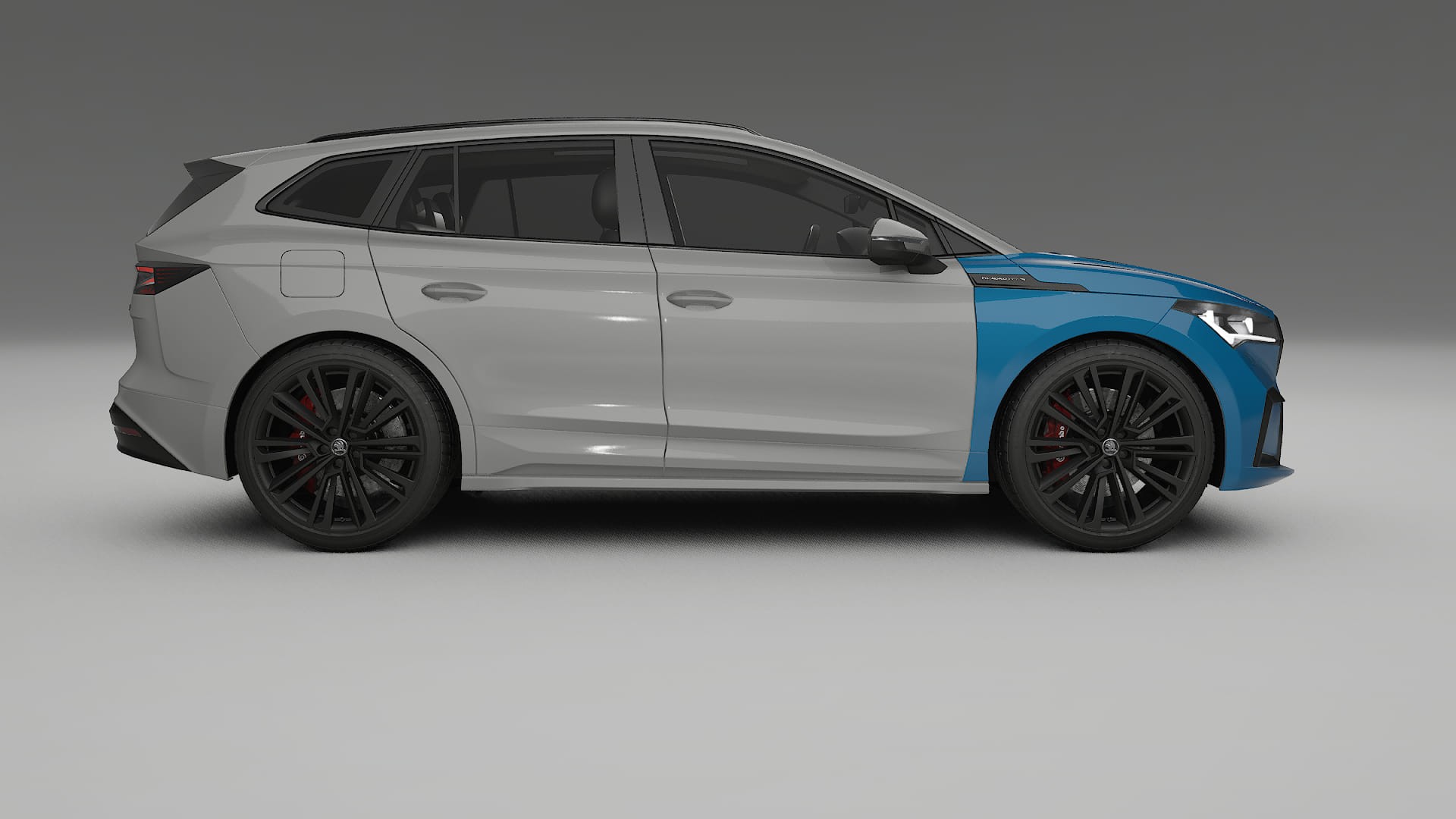 Lackskyddsfilm Škoda Enyaq MEB | CrystalGuard Transparent TPU PPF Frontskyddssats