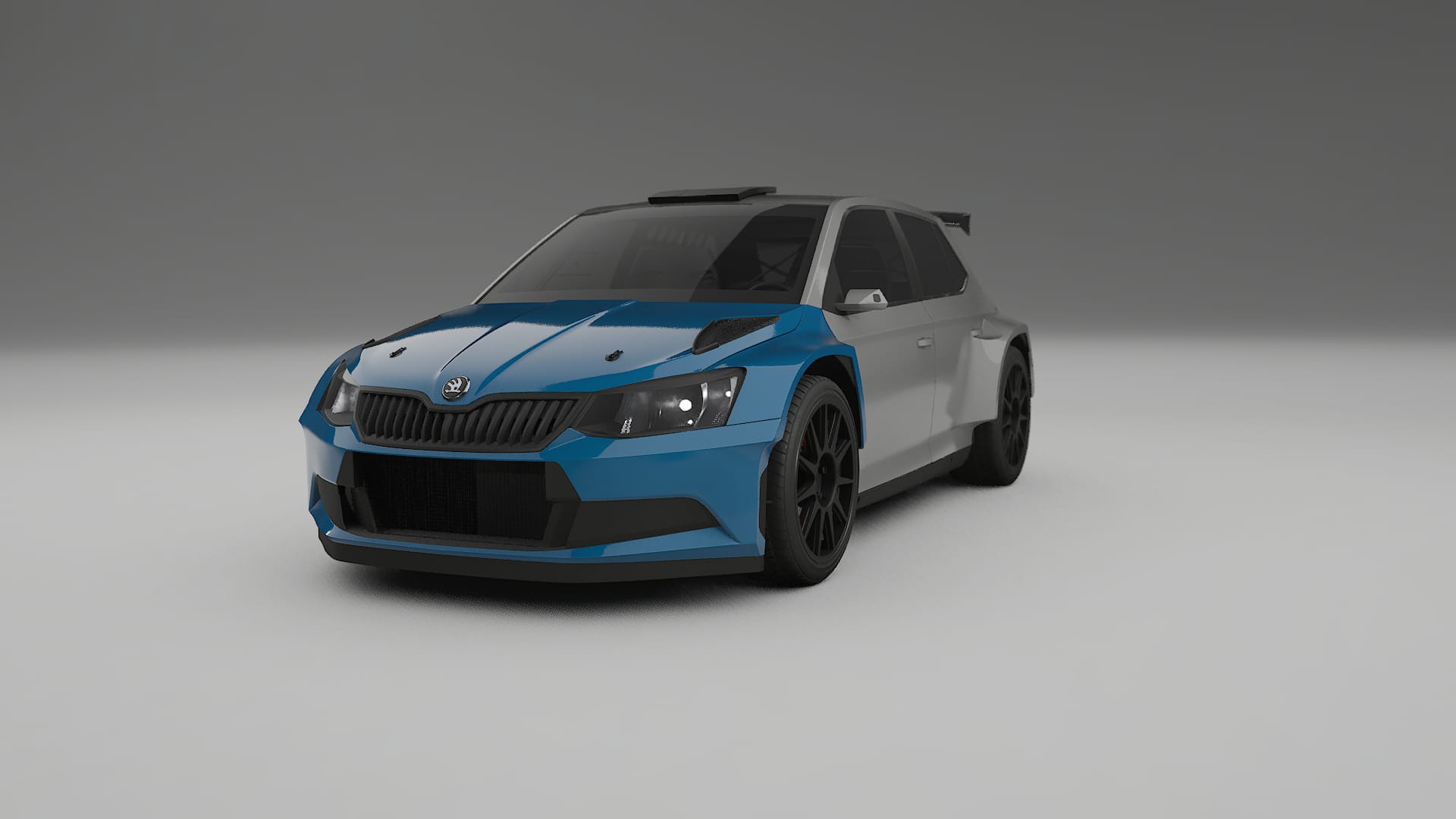 Lackskyddsfilm Škoda Fabia R5 6V | CrystalGuard Transparent TPU PPF Frontskyddssats