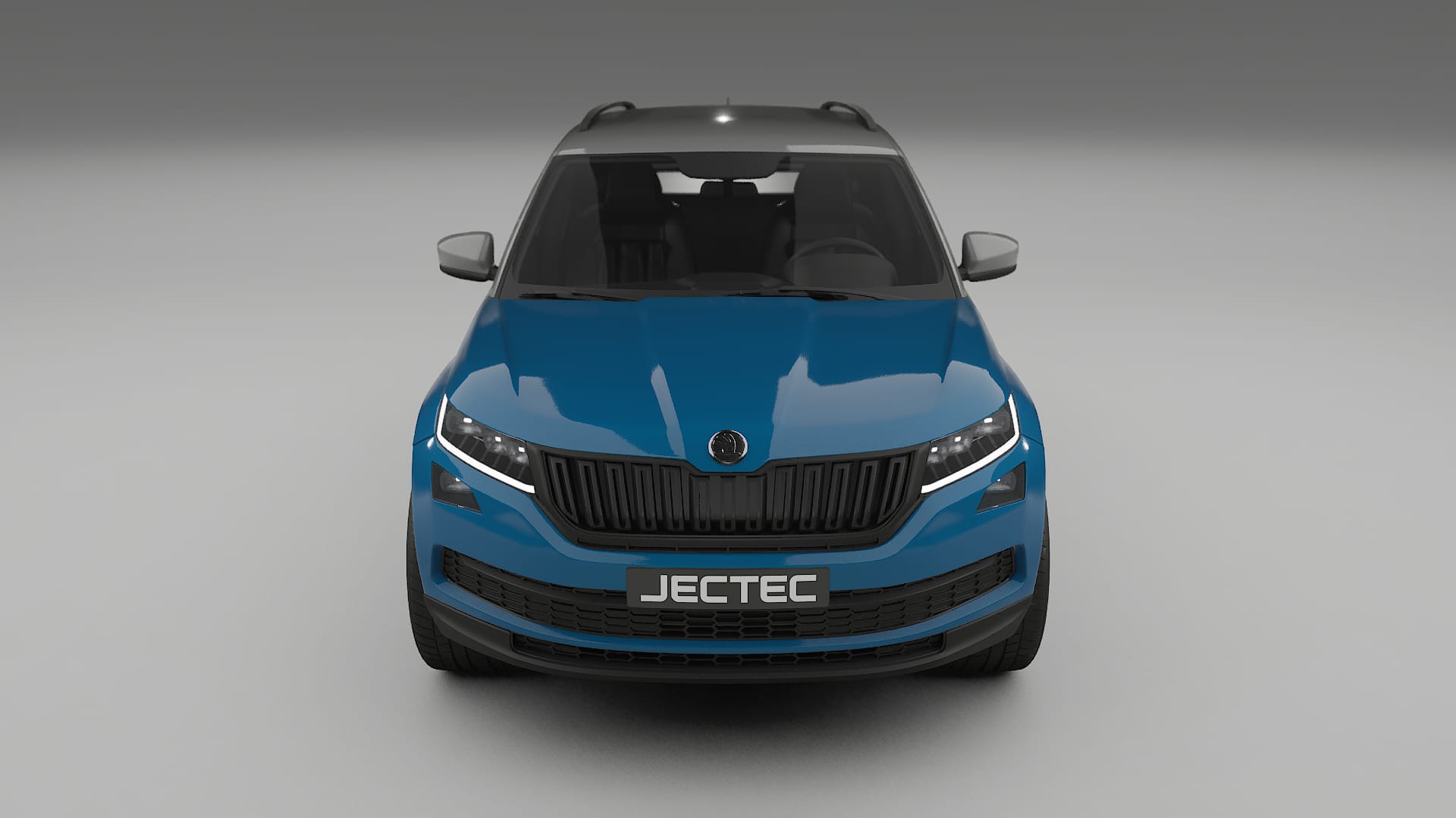 Lackskyddsfilm Škoda Kodiaq NS7 | CrystalGuard Transparent TPU PPF Frontskyddssats