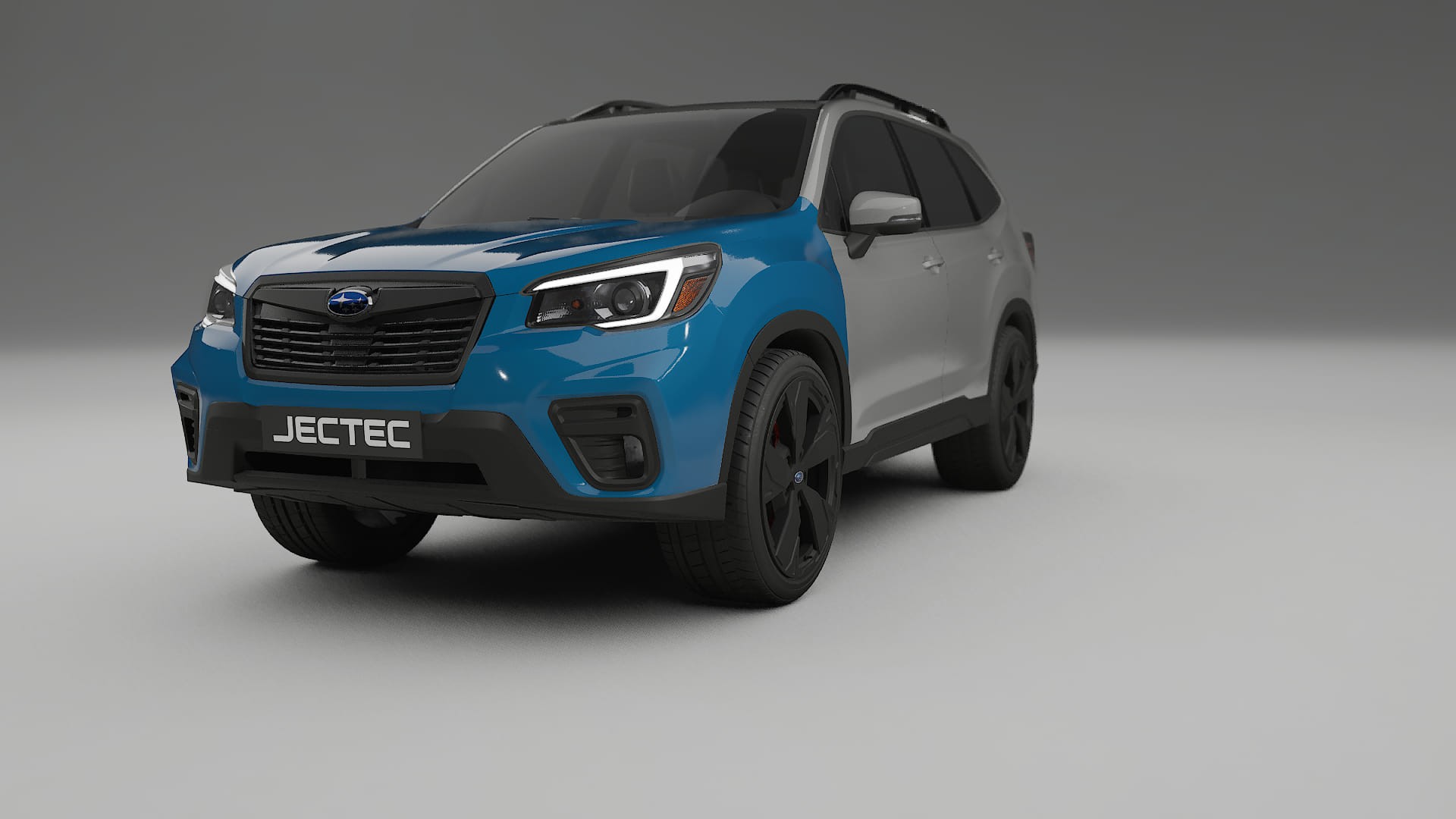 Lackskyddsfilm Subaru Forester V SK prefacelift pre-LCI | CrystalGuard Transparent TPU PPF Frontskyddssats