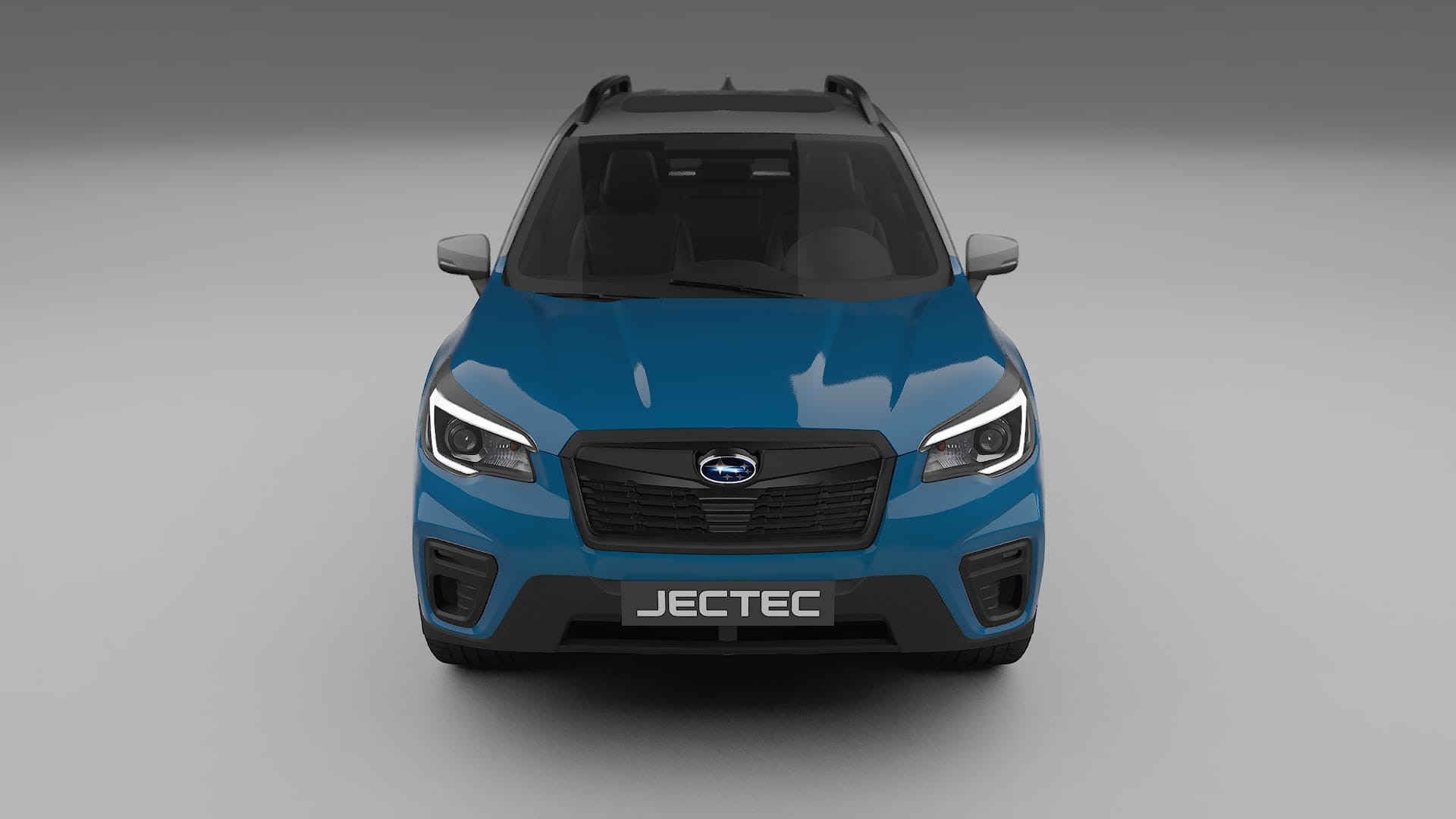 Lackskyddsfilm Subaru Forester V SK prefacelift pre-LCI | CrystalGuard Transparent TPU PPF Frontskyddssats