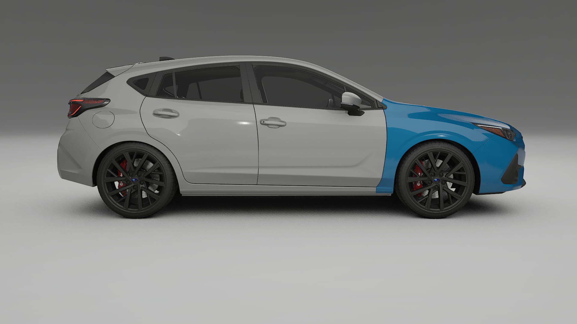 Lackskyddsfilm Subaru Impreza GU | CrystalGuard Transparent TPU PPF Frontskyddssats